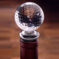 Acrylic Clear Golf Ball Bottle Stopper